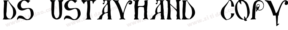 DS UstavHand (COPY 1)字体转换